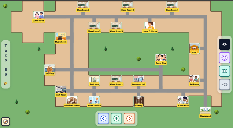 School Map Game screenshot